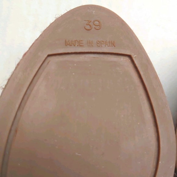 Castaner Women's Espadrilles Wedge Sandals Brown Size 39 NEW - Picture 7 of 9